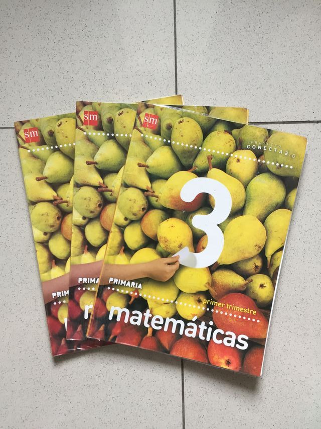 Libro de texto Matemáticas 3 Primaria
