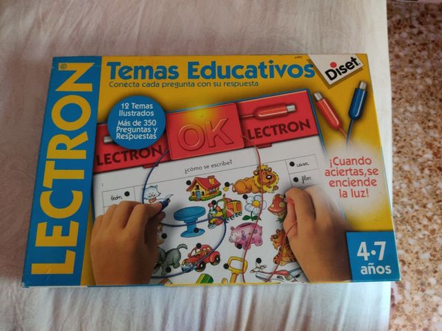 Juego lectron temas educativos