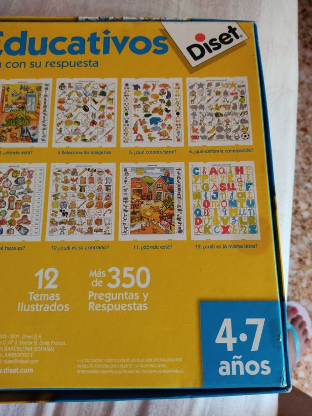 Juego lectron temas educativos