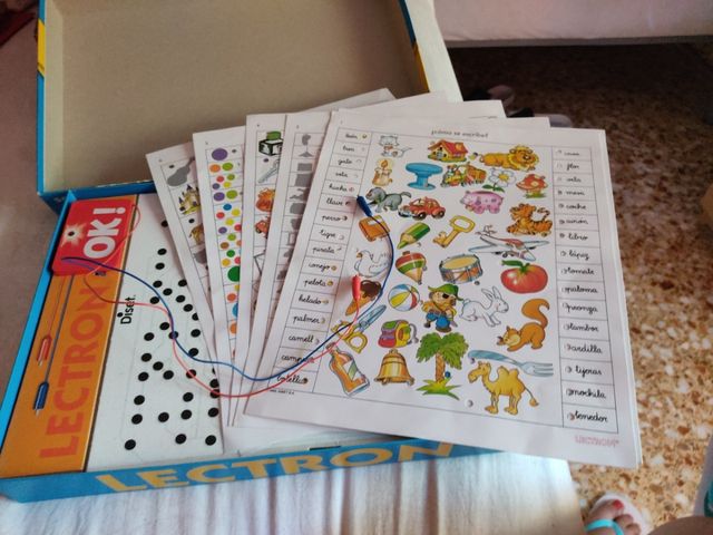 Juego lectron temas educativos