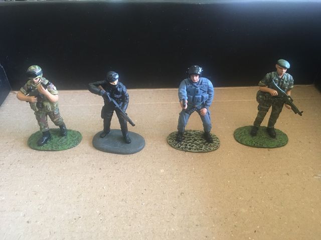 Figuras plomo "Fuerzas de Élite"