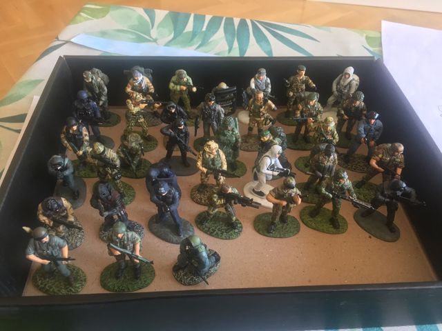 Figuras plomo "Fuerzas de Élite"