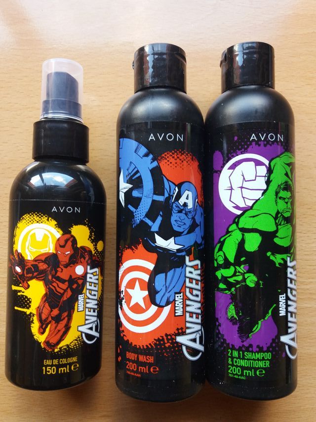 Lote infantil Marvel