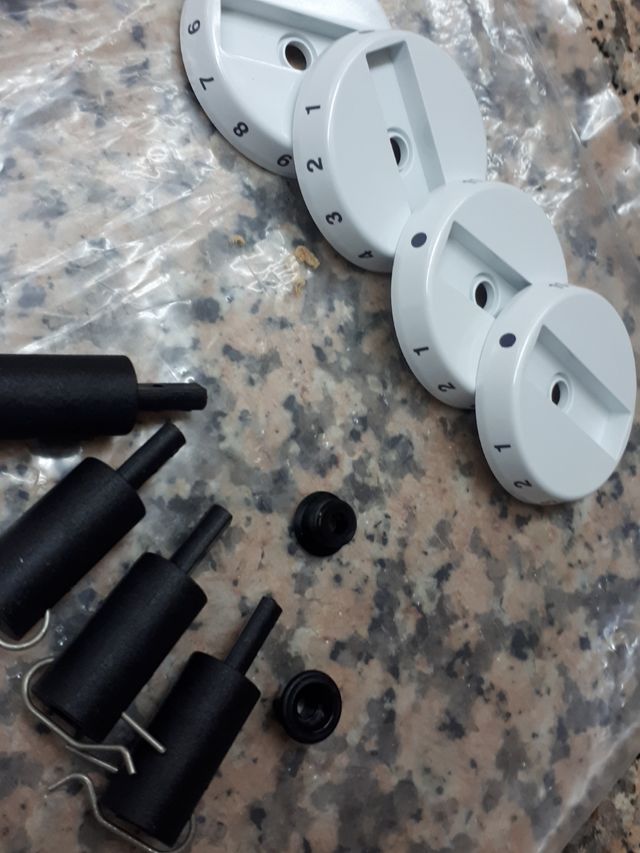 BOTONES DE PLACA - HORNO