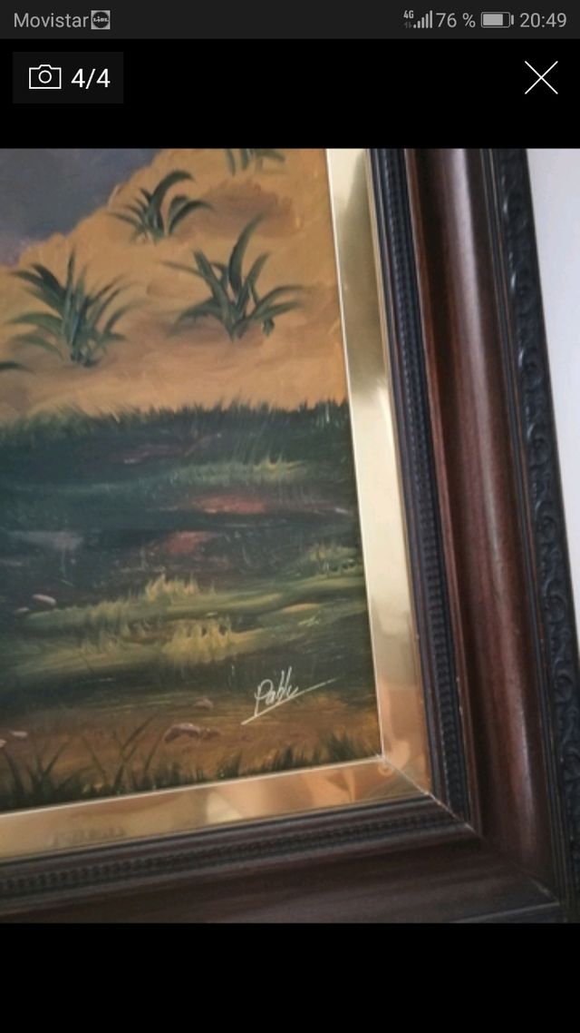 Óleo sobre lienzo Nuestro Padre Jesus Jamilena