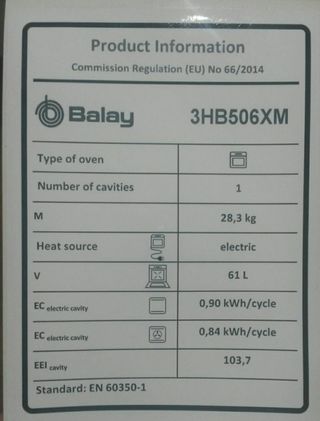 Horno Balay 3HB506XM Aqualisis Multifunción Inoxidable Clase A -  Lacasadelelectrodomestico.com