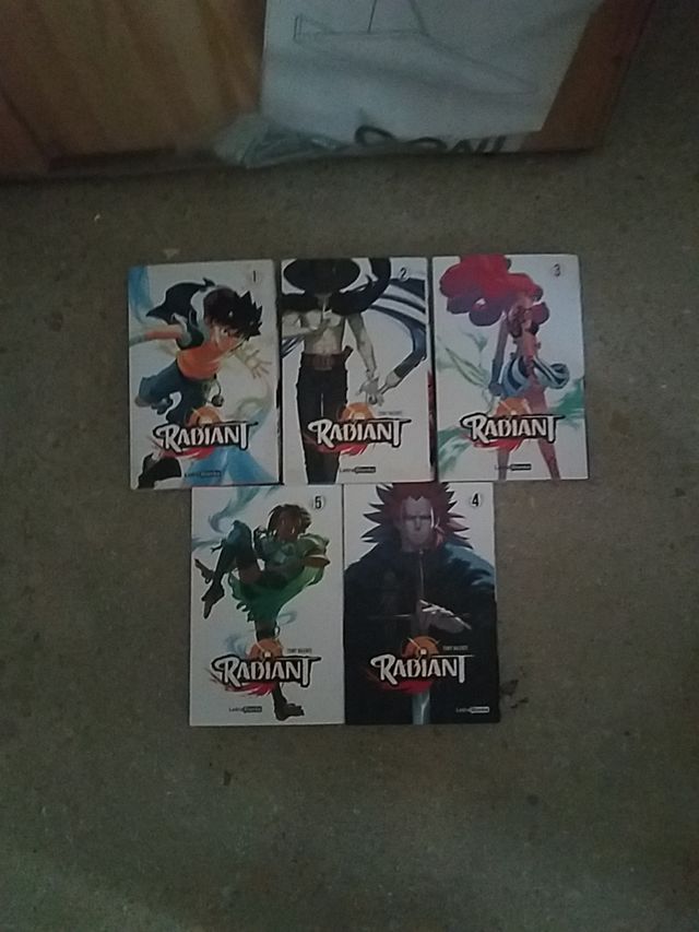 manga radiant 1 al 5