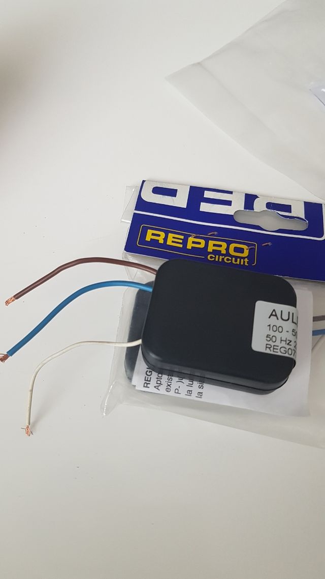 2 reguladores sensor luz con potenciometro