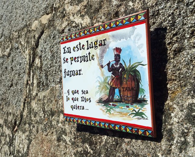 Piastrelle Permesso fumare