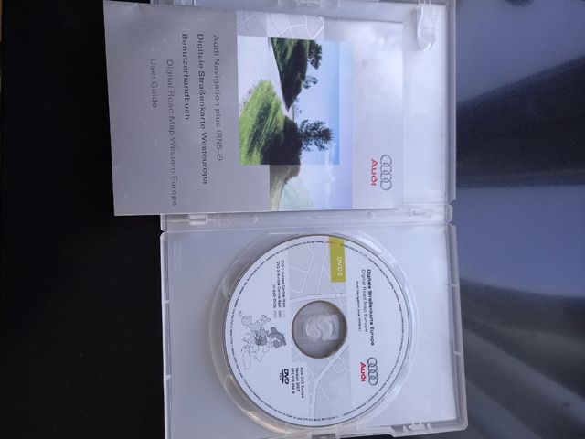Audi Navigation Plus. Digital radio map europe
