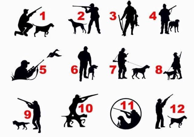 Pegatinas de cazadores