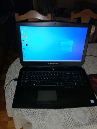 Laptop Dell Alienware 17 R3 de segunda mano por 950 € en Portátil alienware de segunda mano en WALLAPOP