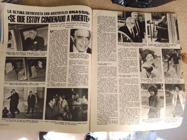 revista antigua lectura