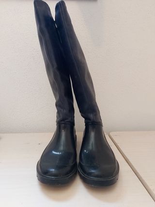 botas de agua mujer zara