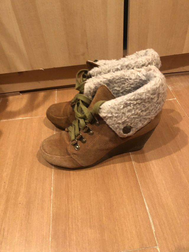 botas con borrego por dentro