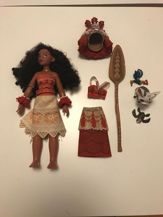 muñeca vaiana el corte ingles