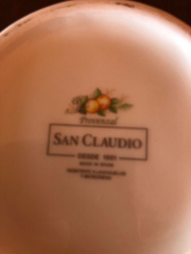 Juego de café San Claudio