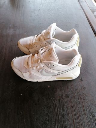 zapatillas nike air max blancas