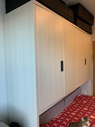 Armario con cama abatible de segunda mano por 350 € en San Esteban en