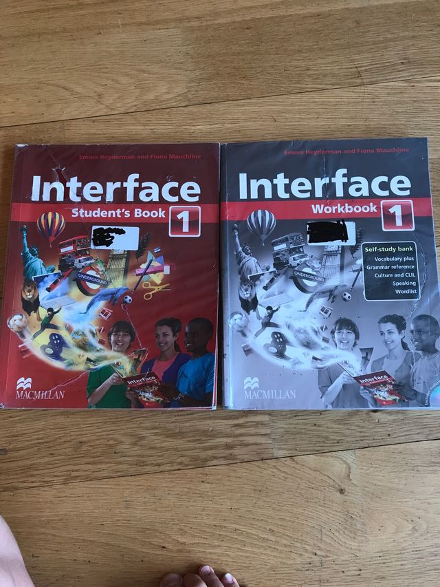 Libro inglés interface