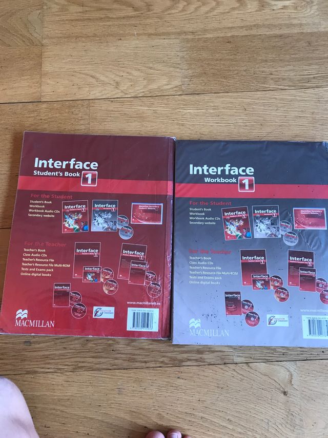 Libro inglés interface