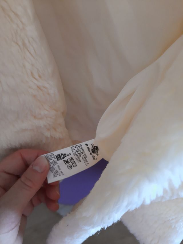 Abrigo pelo bebé 3 meses