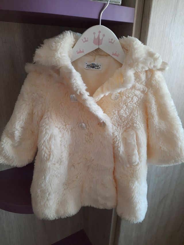 Abrigo pelo bebé 3 meses