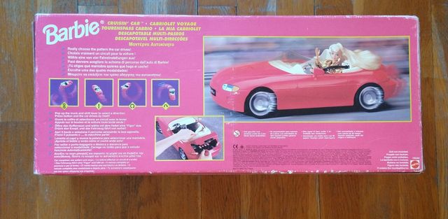 Coche Barbie NUEVO años 90