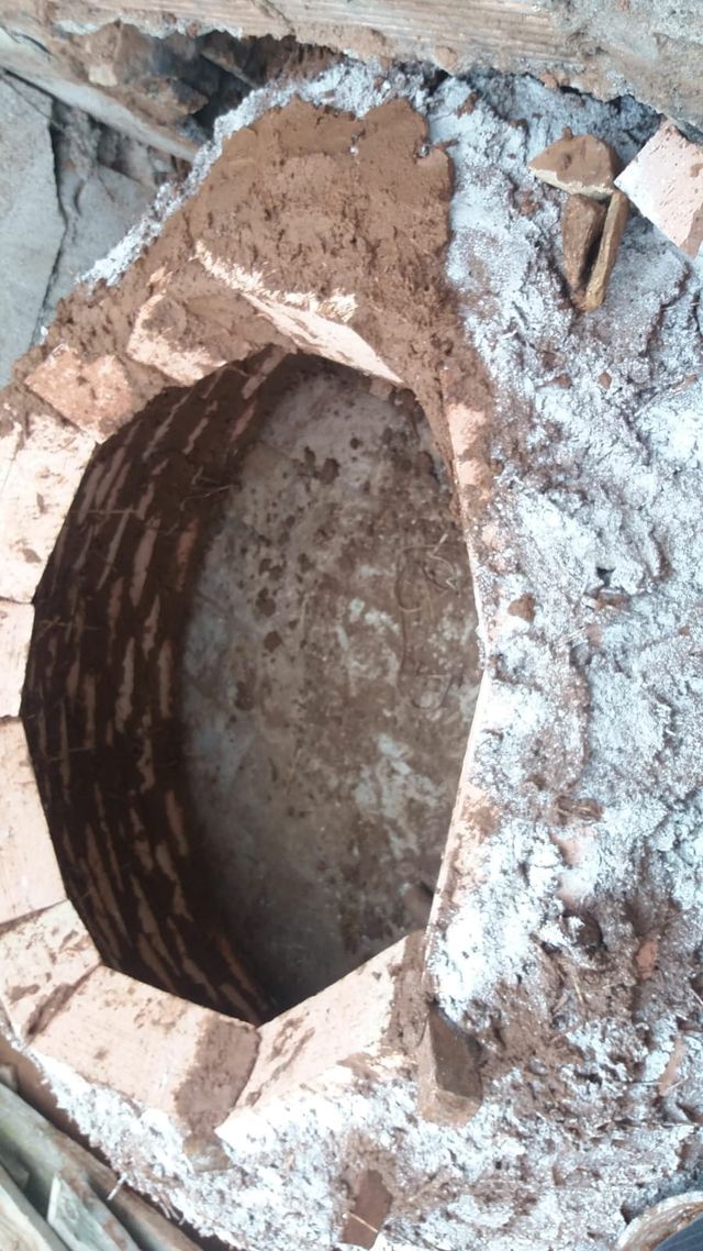 Se hacen hornos artesanales de barro