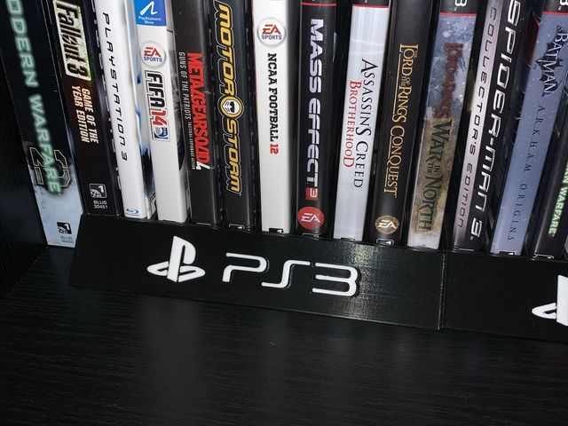 Organizador de videojuegos PS3
