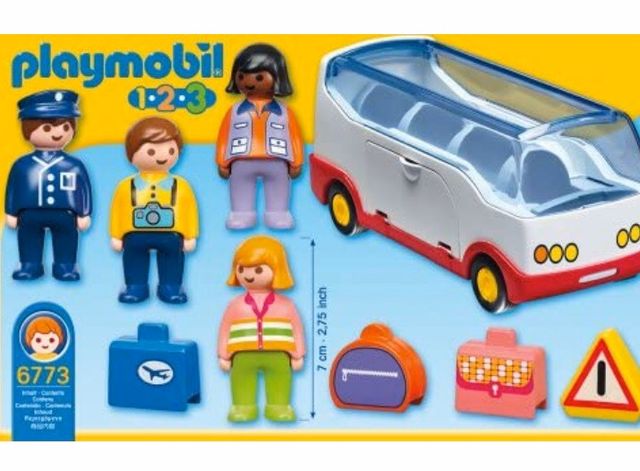 Autobús Playmobil 1 2 3