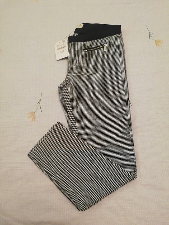 pantalón cuadros Vichy Zara girls