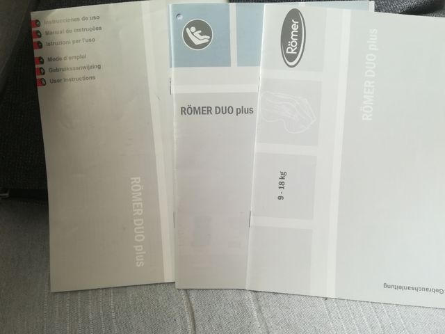 Silla auto Römer Duo plus