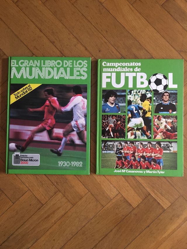 2 Libros vintage fútbol