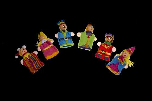 juego Marionetas títeres dedo