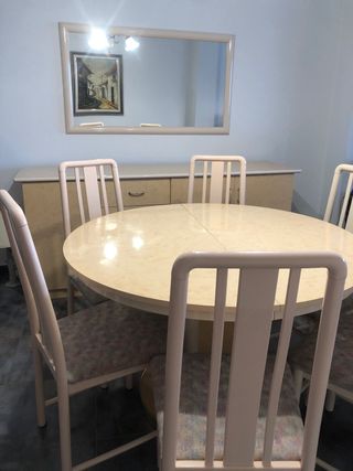 mesas con sillas salon wallapop mesas con sillas salon wallapop