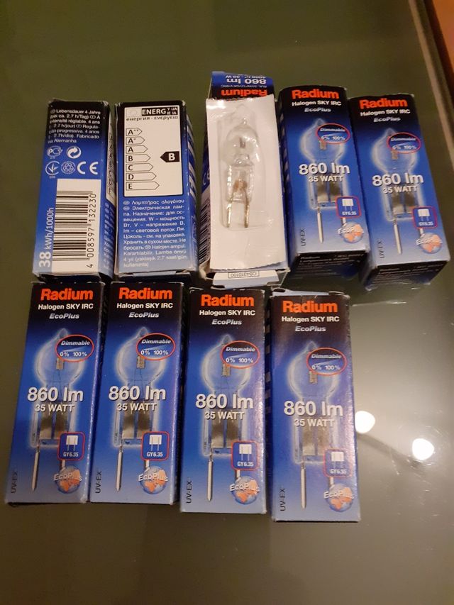 Lote 9 bombillas Eco plus