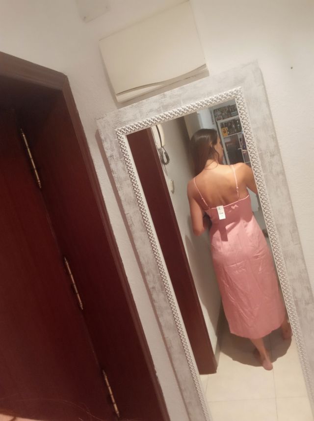 vestido rosa Pimkie. T38 