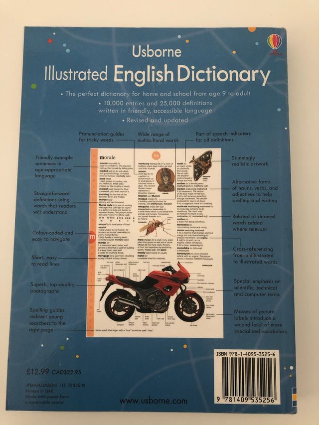 Dizionario inglese illustrato - 9781409535256