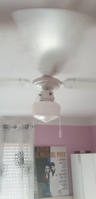 Ventiladores de Techo segunda mano en Rubí | WALLAPOP Lámparas con ventilador de segunda mano en Rubí en WALLAPOP