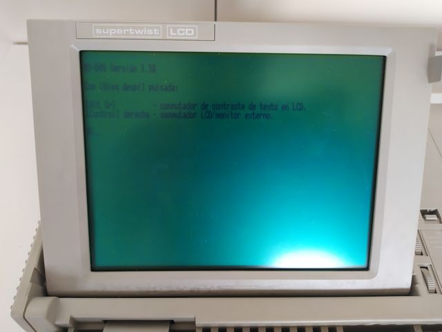 Portátil Retro Amstrad PPC 512