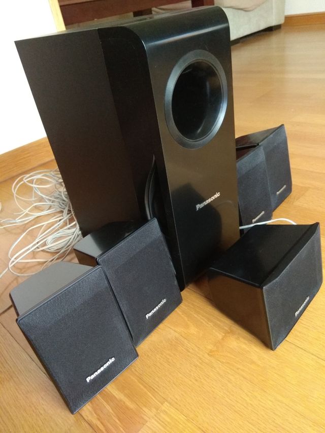 Home cinema Panasonic sa-pt160 completo