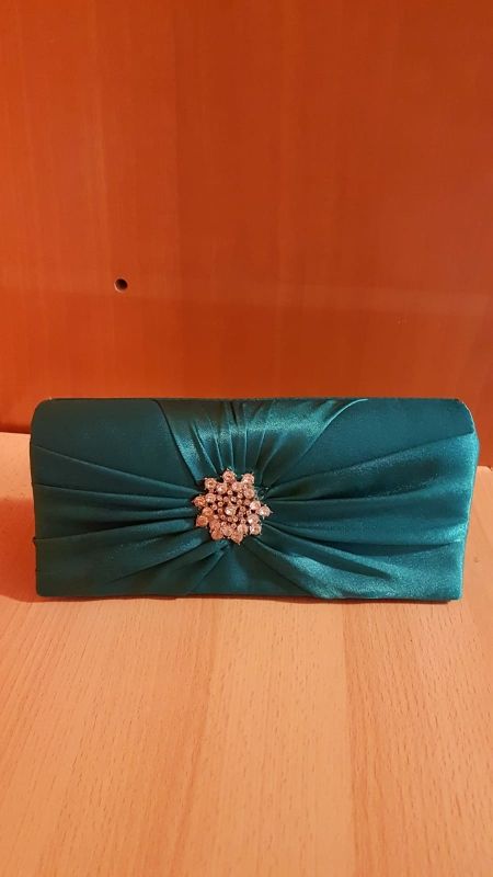 Bolso clush verde esmeralda