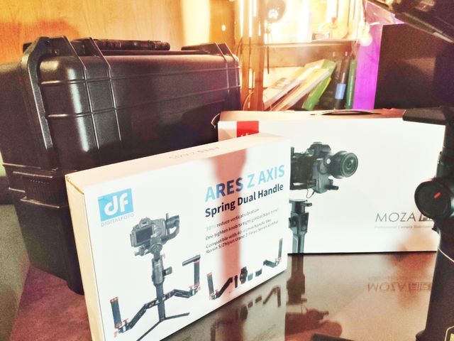 Moza Air 2 estabilizador cámara + complementos