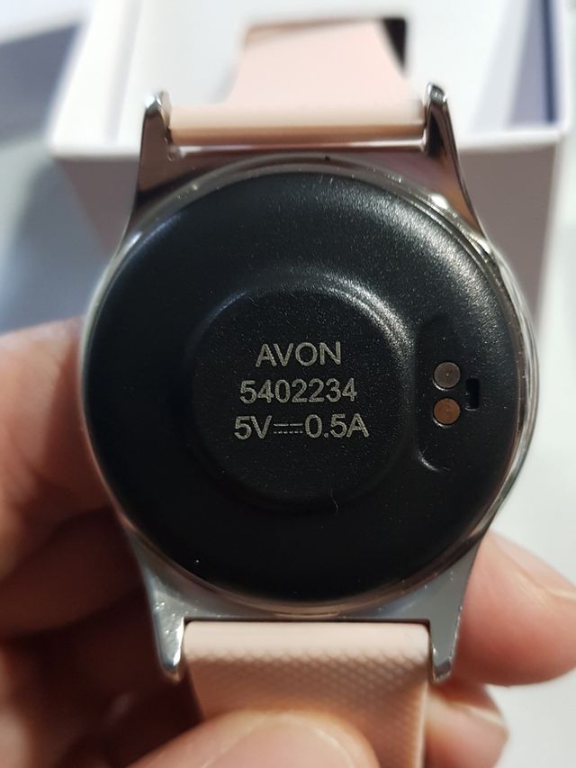 smartwatch rosa palo