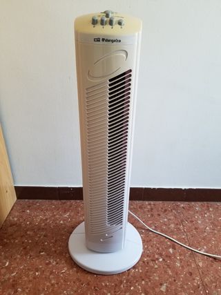 Ventilador de Torre Orbegozo de segunda mano por 14 € en Ventilador Torre de segunda mano en Barcelona en WALLAPOP