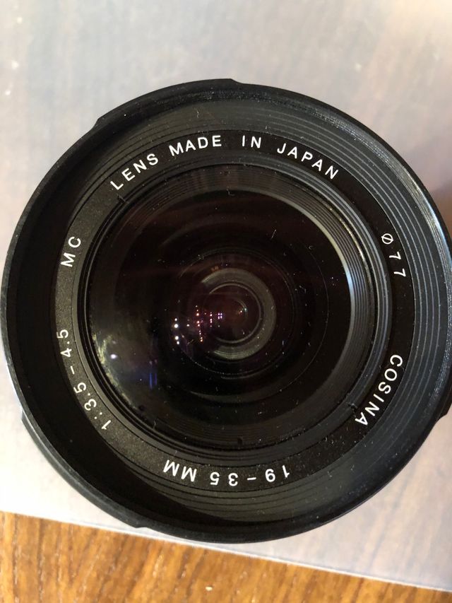 Cisina 19-35 F3. 5-4.5 MC para Canon