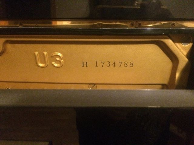 Piano Yamaha U3