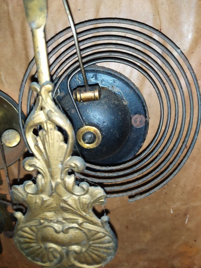 Vintage reloj de sobremesa Waterbury