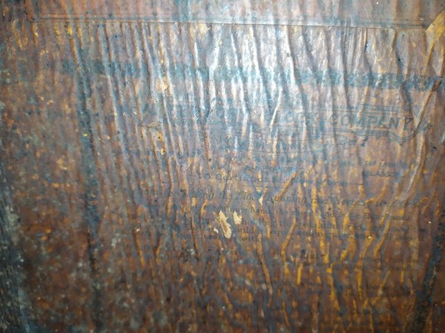 Vintage reloj de sobremesa Waterbury